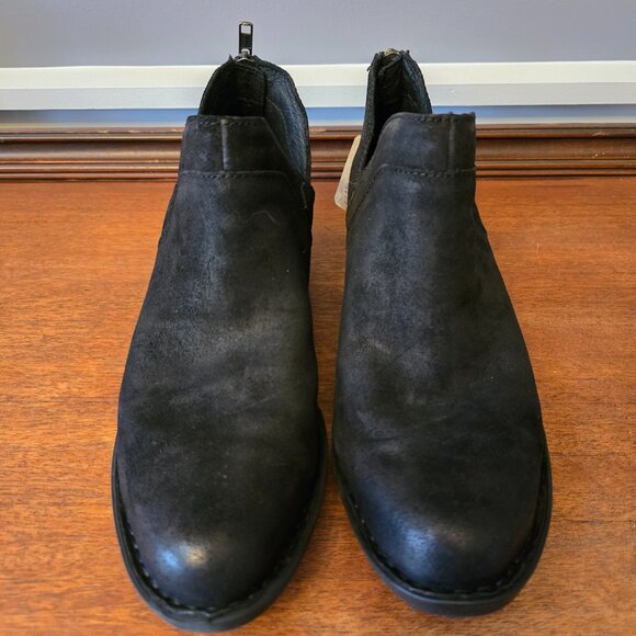 NWT Born Benna Black Suede Bootie - Picture 4 of 5